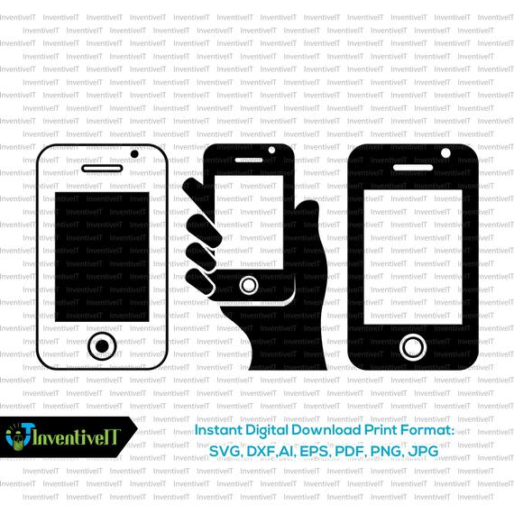 570x570 Huge Collection Of 'mobile Phone Silhouette' Download More Than