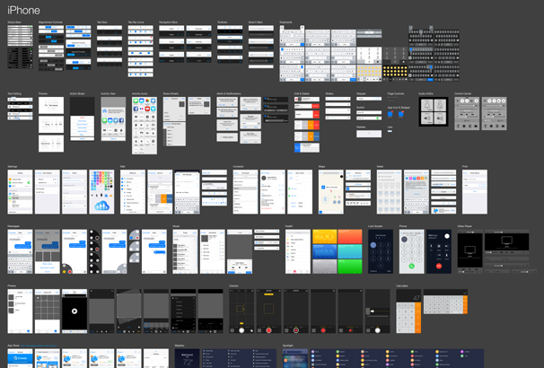 606x410 Best Free Ios Gui Mockup Templates For Photoshop Sketch