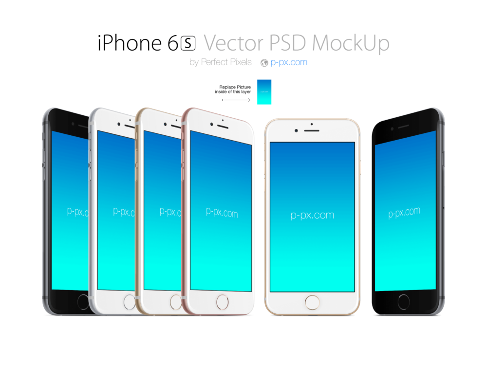 1000x750 Vector Mockup Iphone