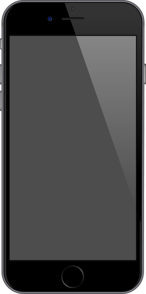 298x600 Iphone Space Gray Vector Data For Free