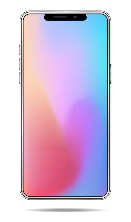 437x737 Free Minimal Iphone X Vector Mockup For Illustrator