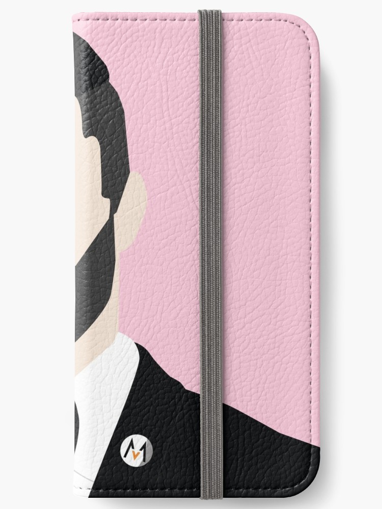 750x1000 Adam Levine Vector Art Iphone Wallet