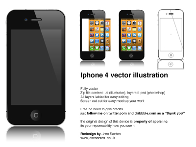 Iphone Vector Free