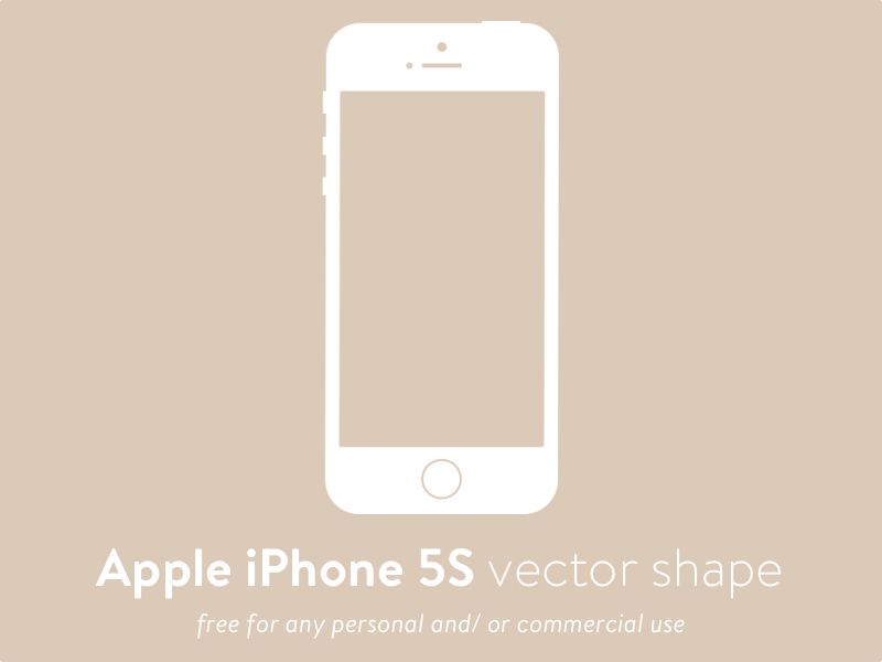 800x600 Apple Iphone Vector Shape Clip Iphone, Vector Shapes