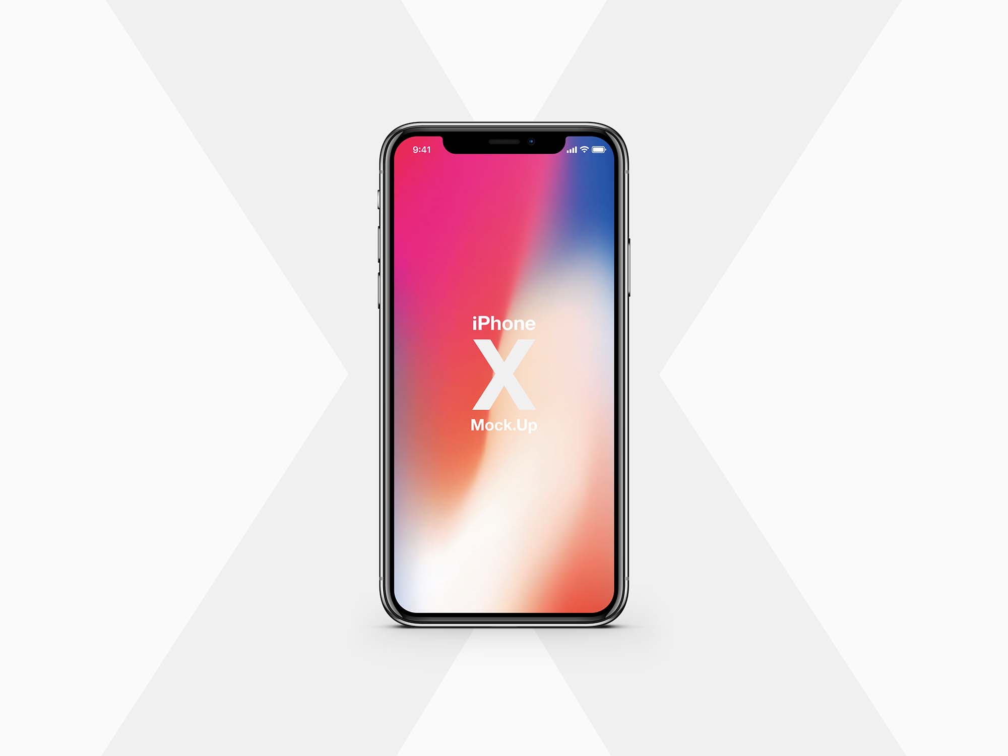 2000x1500 Free Iphone X Vector Mockup