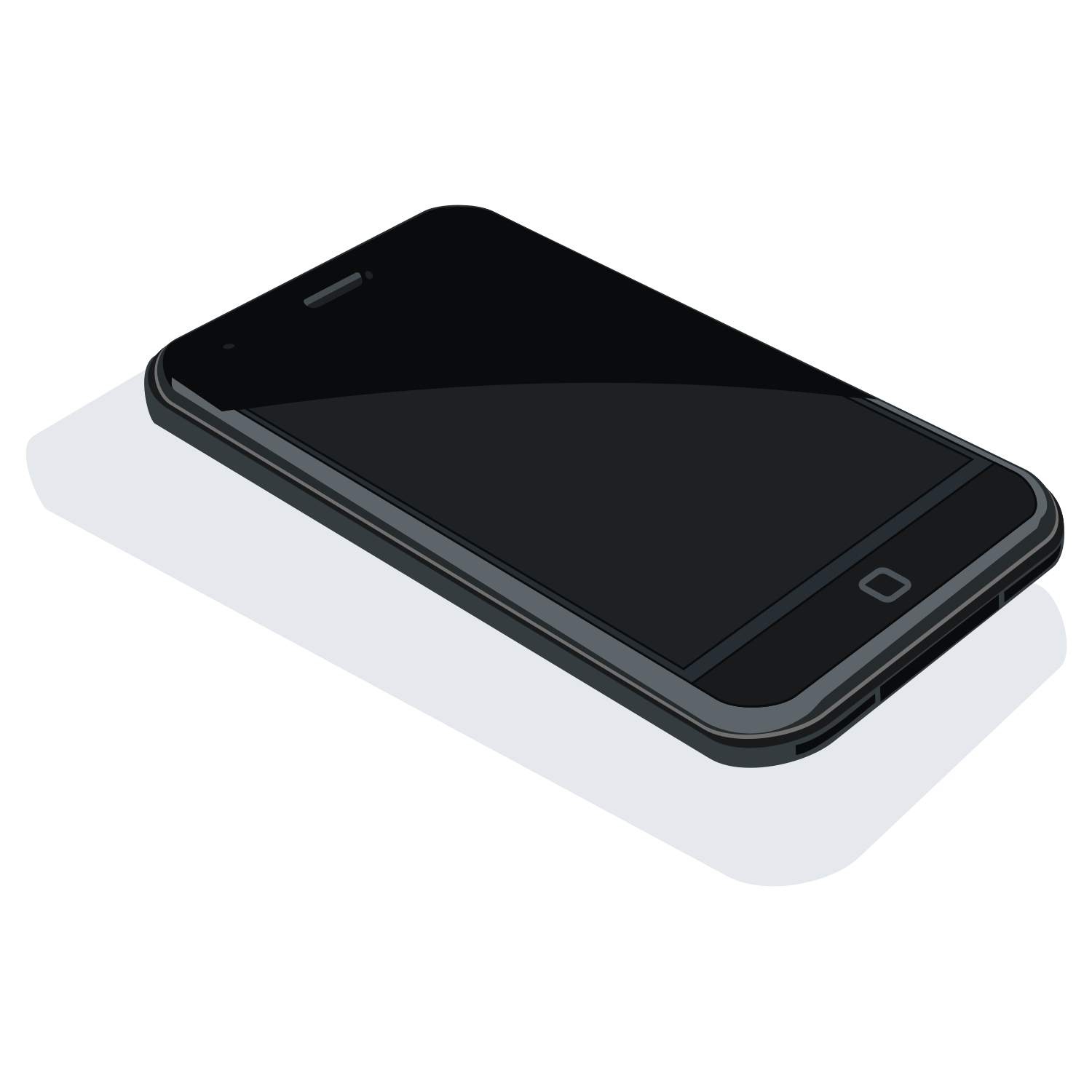 1500x1500 Vector For Free Use Black Iphone