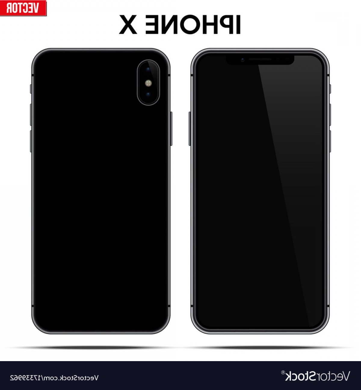 Iphone X Vector at Vectorified.com | Collection of Iphone X Vector free ...