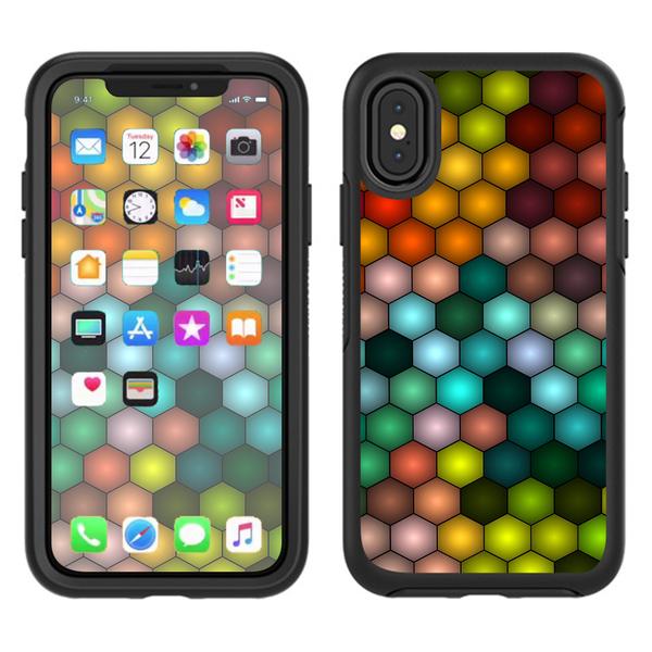 600x600 Skins Decals For Otterbox Defender Apple Iphone X Vector