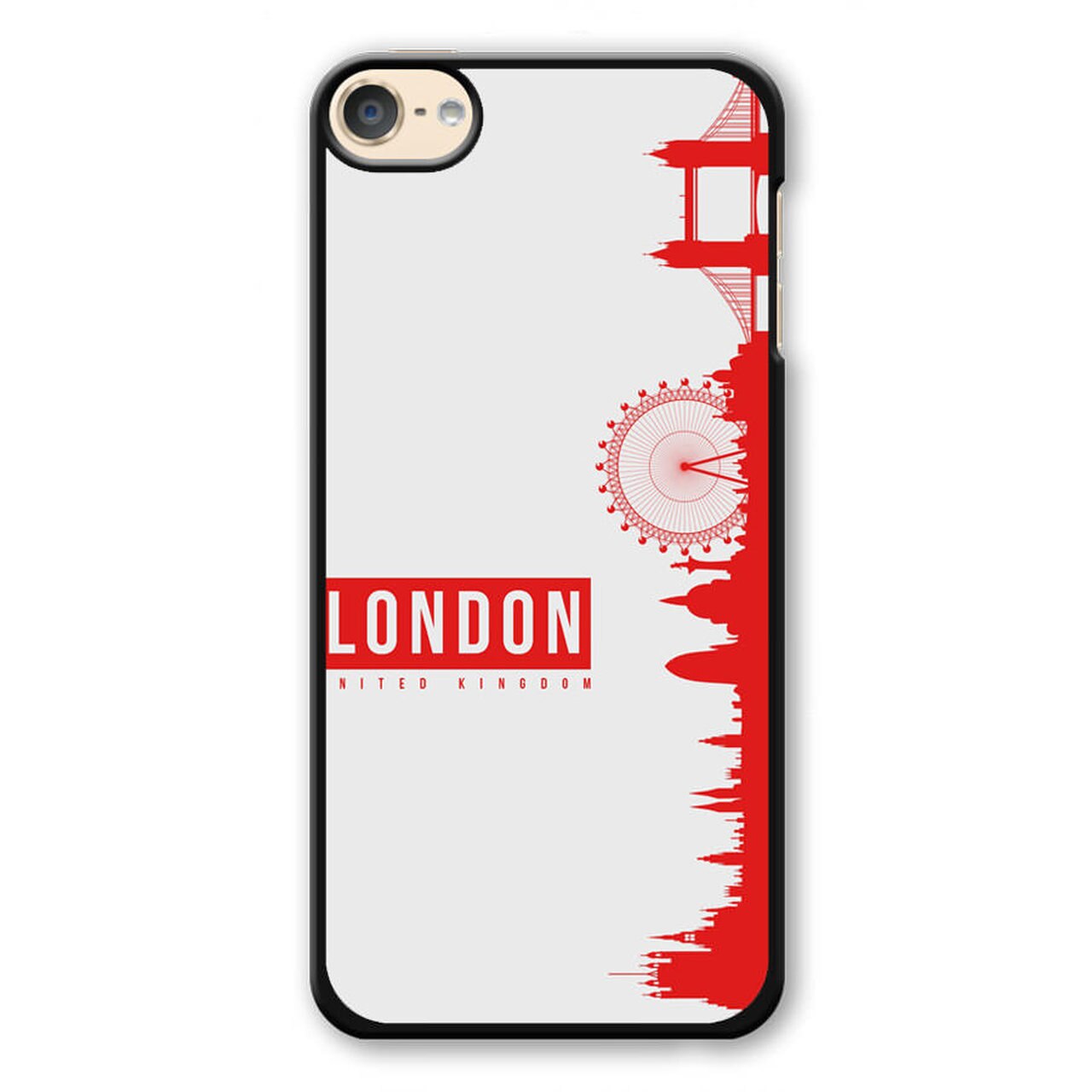 1280x1280 London Vector Ipod Touch Case