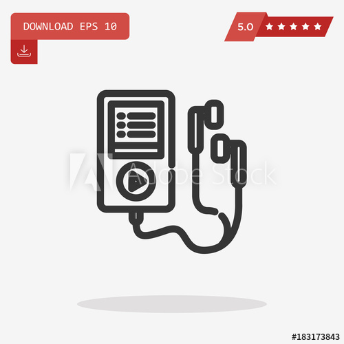 500x500 Ipod Vector Icon