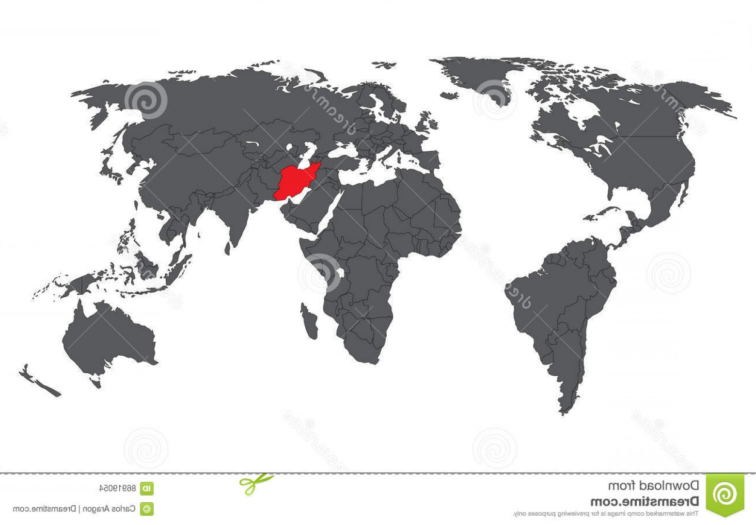 1560x1083 Stock Illustration Iran Red Gray World Map Vector Image Wallkeeper