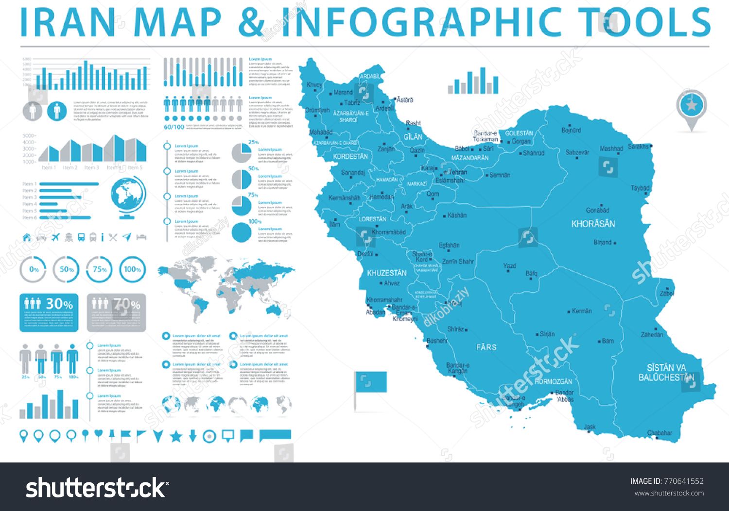 Iran Map Vector at Vectorified.com | Collection of Iran Map Vector free ...