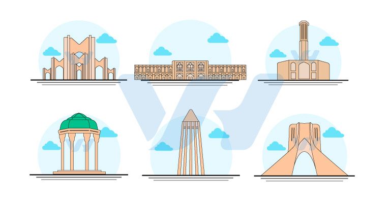 Iran Icon Vector Vector Iran, Taj Mahal 765x400 Iran Icon Vector Vector Iran, Taj Mahal