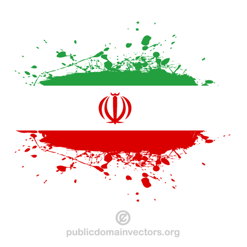 Iranian Flag Vector Graphics 500x500 Iranian Flag Vector Graphics