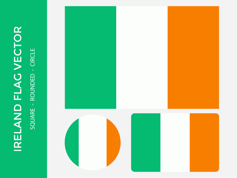930x700 Ireland Flag Vector Frebers