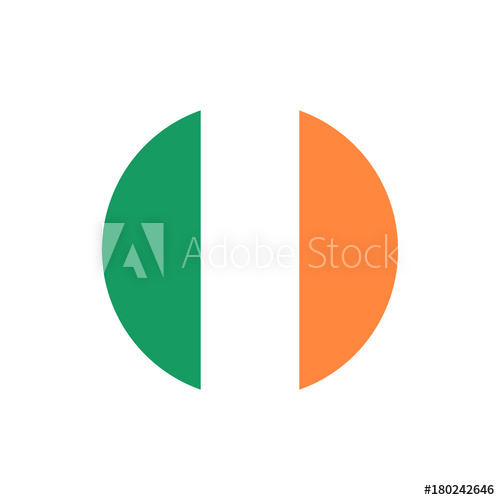 500x500 Ireland Flag, Official Colors And Proportion Correctly National