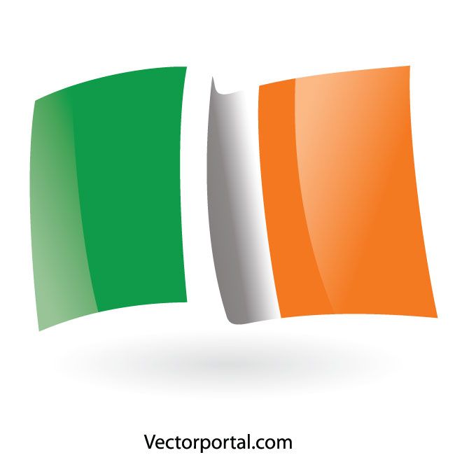 660x660 Republic Of Ireland Flag Vector Image Flags Free Vectors