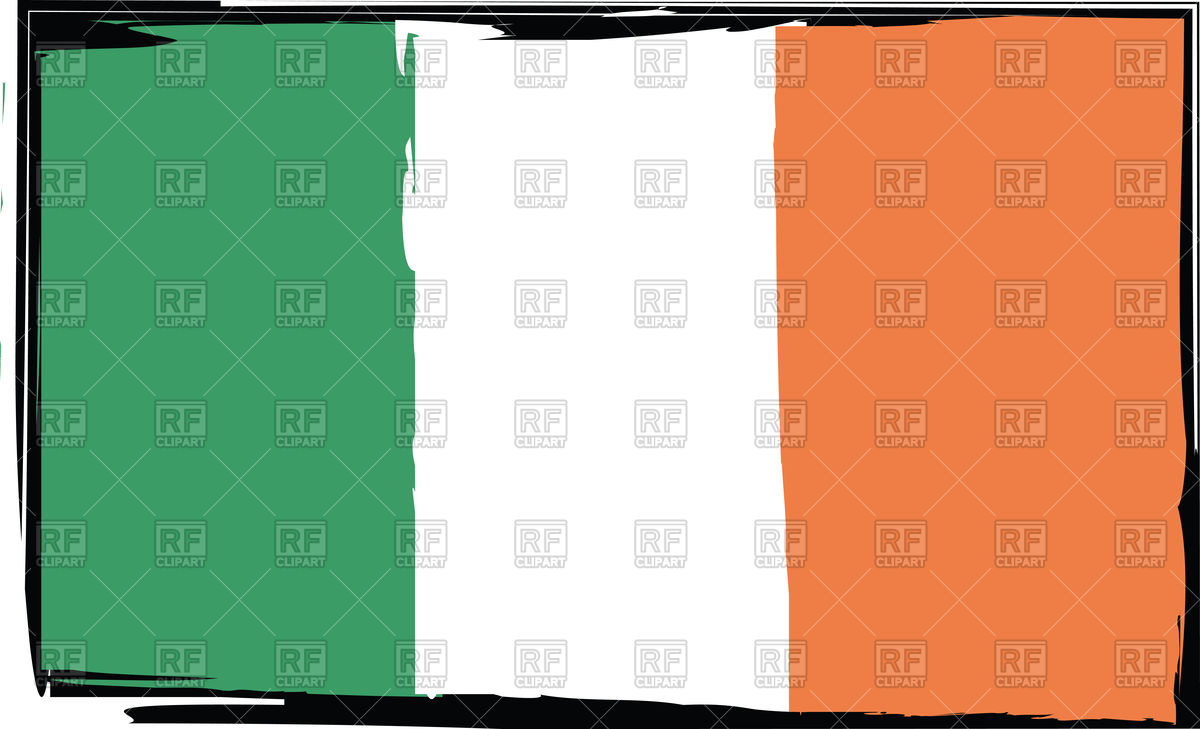 1200x729 Grunge Ireland Flag Vector Image Of Flags Ribbons Aroastock