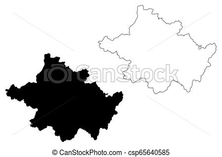 450x319 County Tyrone Map Vector County Tyrone