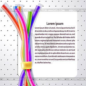 300x300 Bright Technological Background With Iridescent