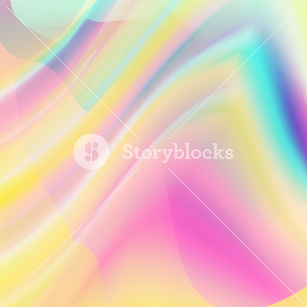 1000x1000 Holography Background Vector Abstract Holographic Iridescent