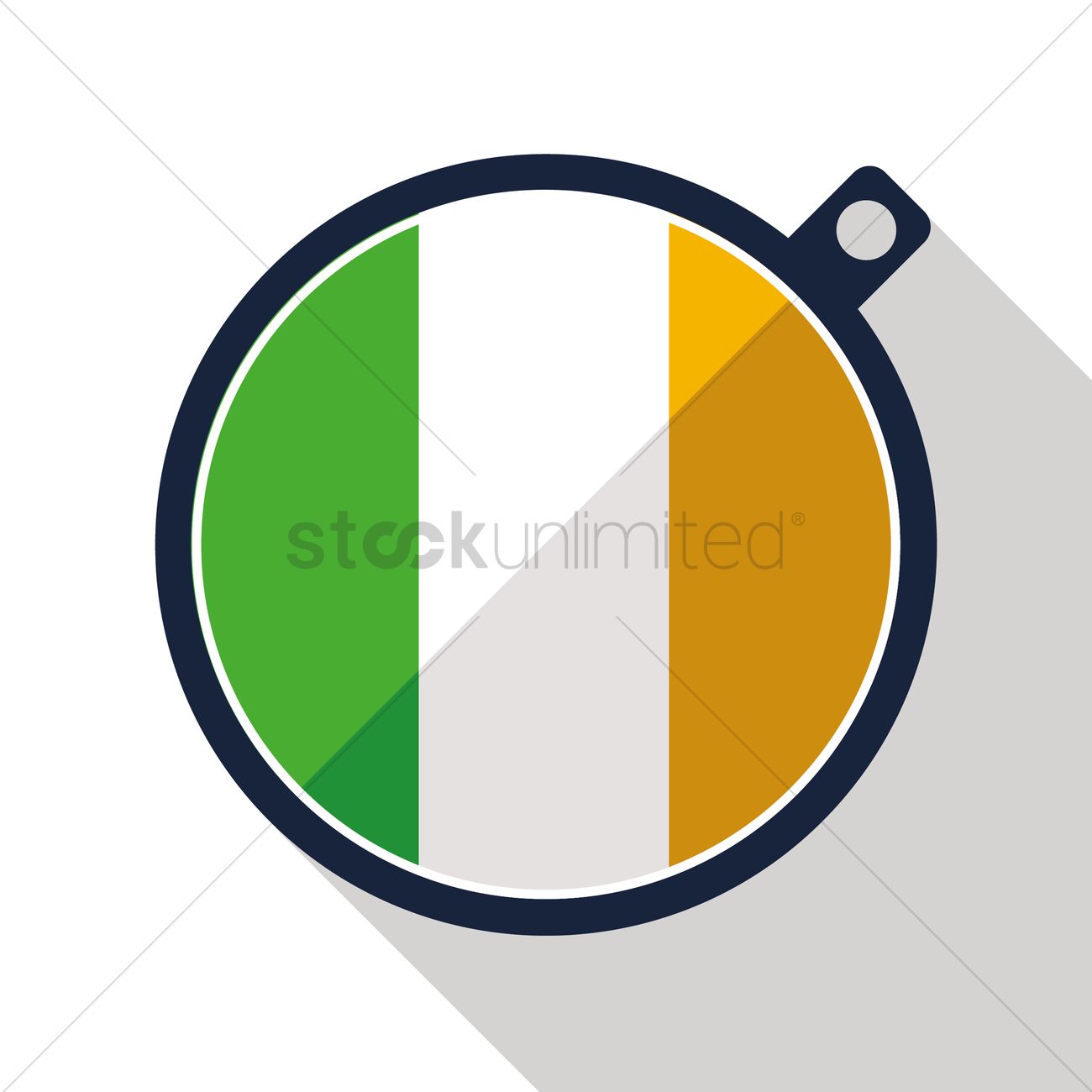 1300x1300 Ireland Flag Vector Image