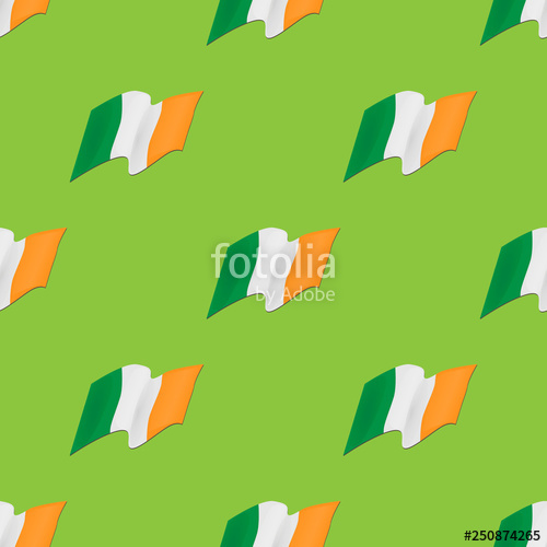 500x500 Irish Flag Vector Illustration Stock Image And Royalty Free