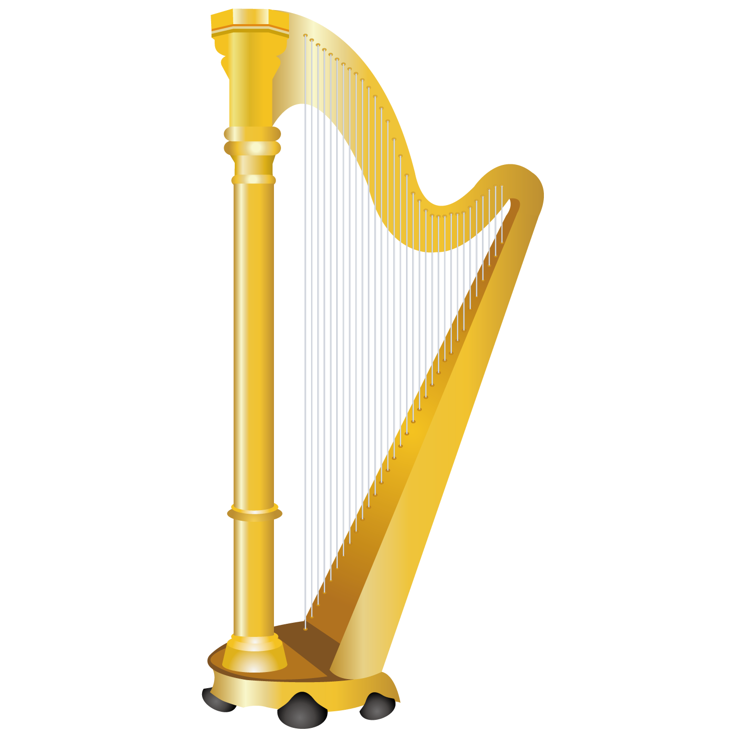 1500x1500 Harp Clipart Celtic Harp For Free Download And Use Images