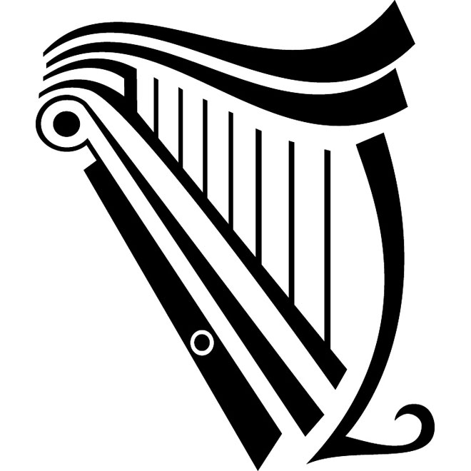 660x660 Harp Image Free Vector Freevectors Clip Art