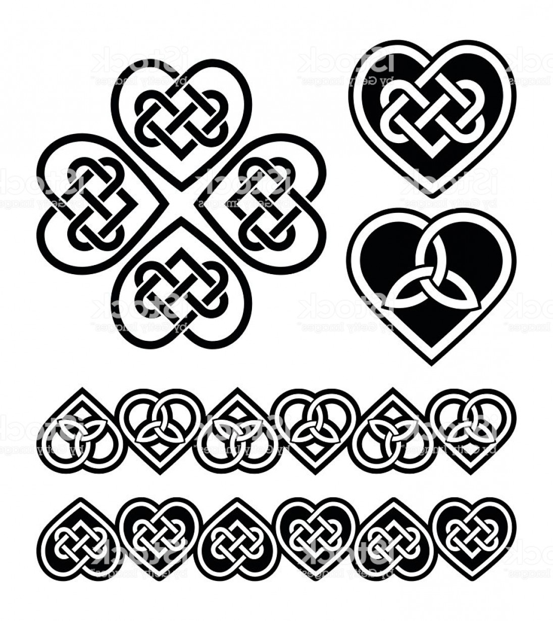 1095x1228 Irish Scottish Celtic Heart Vector Pattern Gm Newwaysys