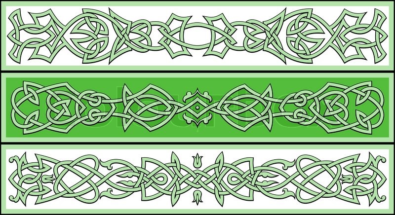 Celtic Ornaments And Patterns For Stock Vector Colourbox 800x436 Celtic Ornaments And Patterns For Stock Vector Colourbox