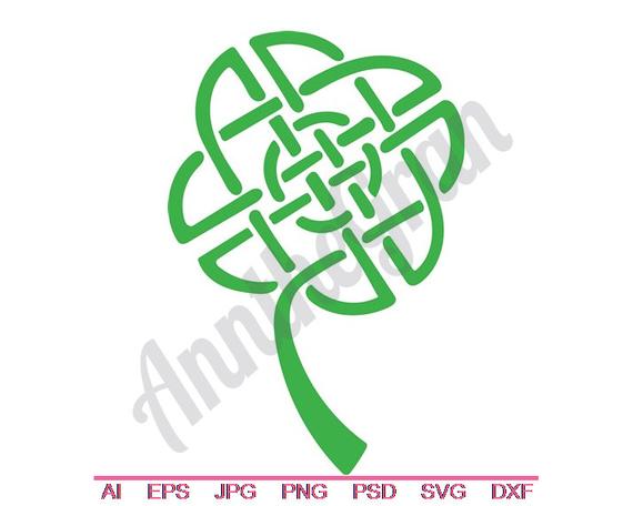Irish Shamrock Dxf Png Vector Art Clipart Etsy 570x456 Irish Shamrock Dxf Png Vector Art Clipart Etsy