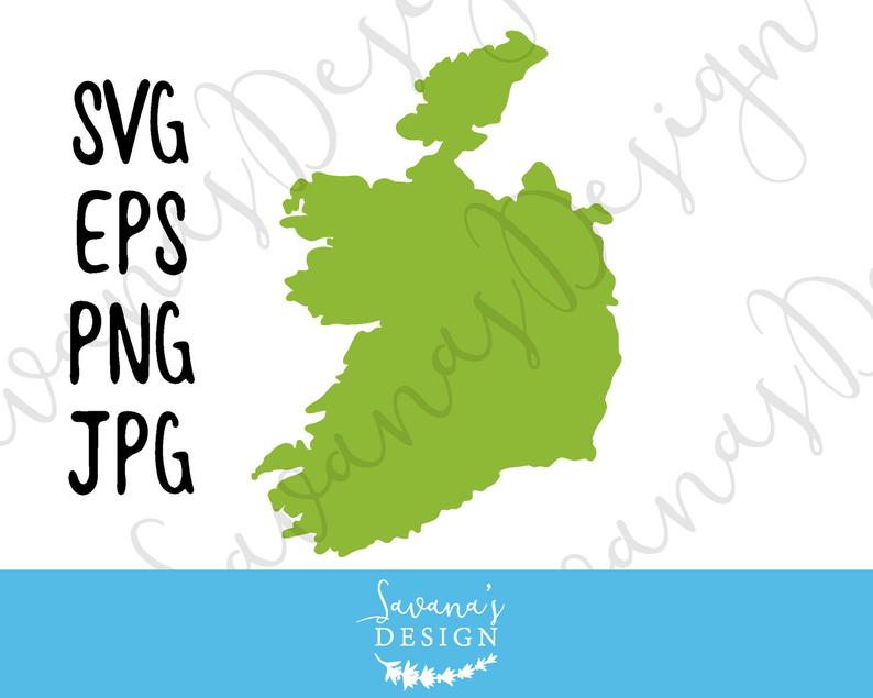 794x635 Ireland Irish Ireland Vector Ireland Silhouette St Etsy