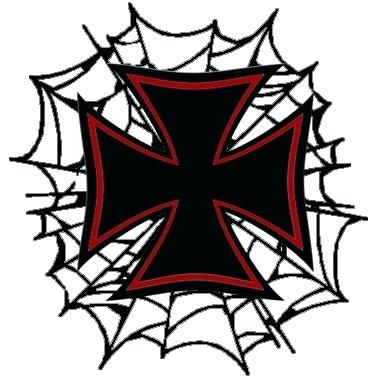 380x380 Iron Cross Outline