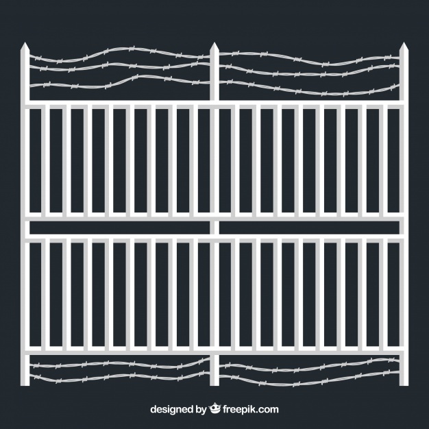 Metal Fence Vectors, Photos And Free Download 626x626 Metal Fence Vectors, Photos And Free Download