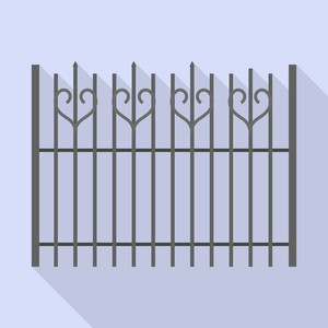 Wrought Iron Gate Vector Illustration Royalty Free Vectors 300x300 Wrought Iron Gate Vector Illustration Royalty Free Vectors