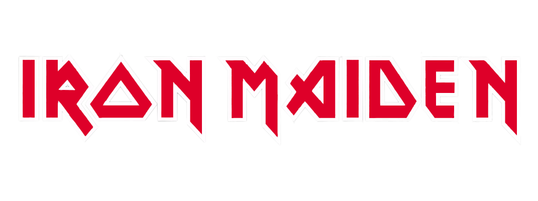 1071x400 Iron Maiden Logos