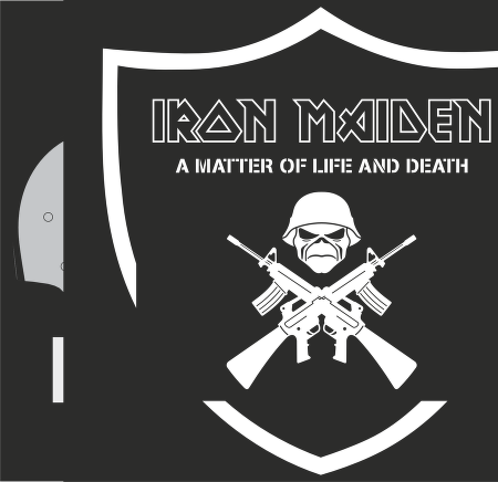 450x436 Iron Maiden Army Vector Logo
