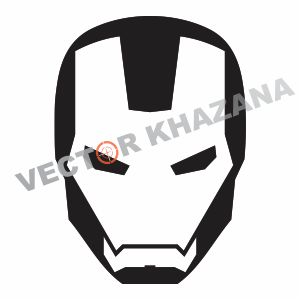301x301 Iron Man Mask Vector Logo