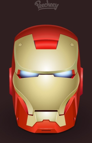 384x600 Iron Man Icon Free Vector In Adobe Illustrator