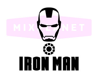 340x270 Iron Man Silhouette Vector