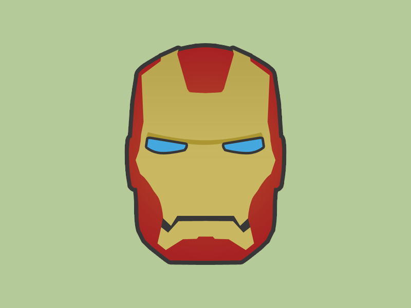 800x600 Iron Man, Simplified