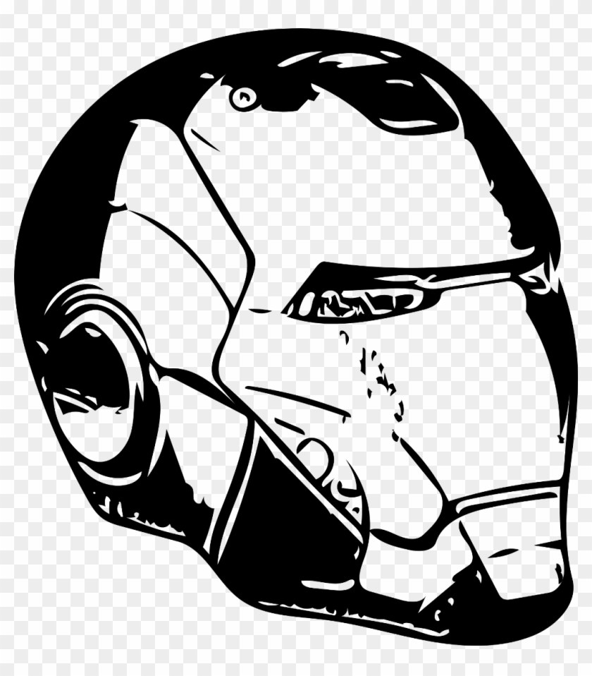 840x958 Ironmancostume Ironman Mask Png Png Download