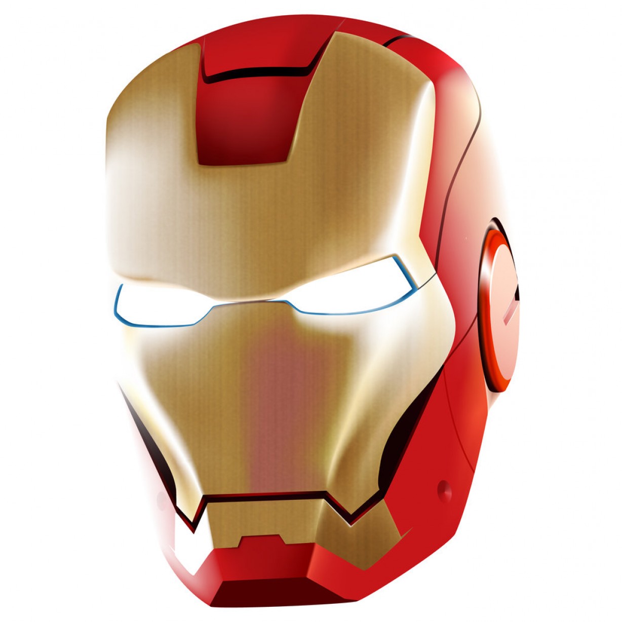 Iron Man Mask Vector at Vectorified.com | Collection of Iron Man Mask ...
