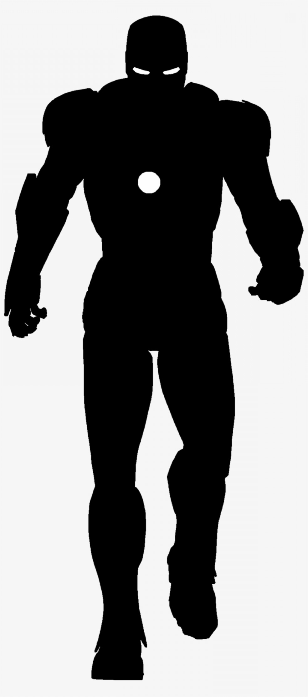 Iron Man Silhouette Vector At Collection Of Iron Man