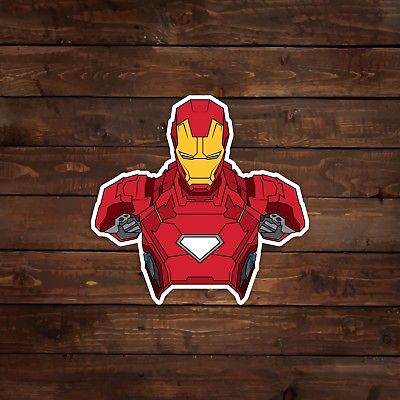 400x400 Iron Man Vector Illustration Decalsticker Ebay