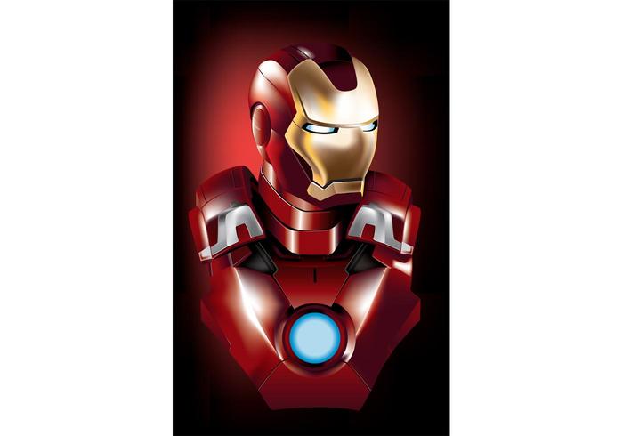 700x490 Iron Man Vector Superhero Stock Images