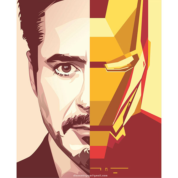600x600 Iron Man In Wpap