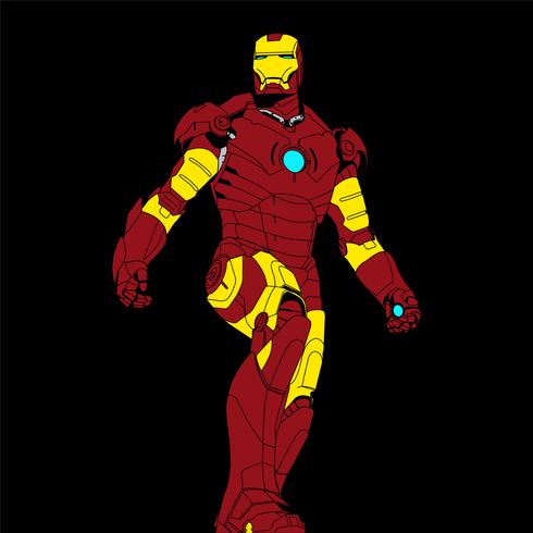 Iron Man Vector at Vectorified.com | Collection of Iron Man Vector free ...