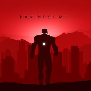 300x300 Iron Man Art Vector Art Marvel Minimal Avengers Superheroes Soidergi